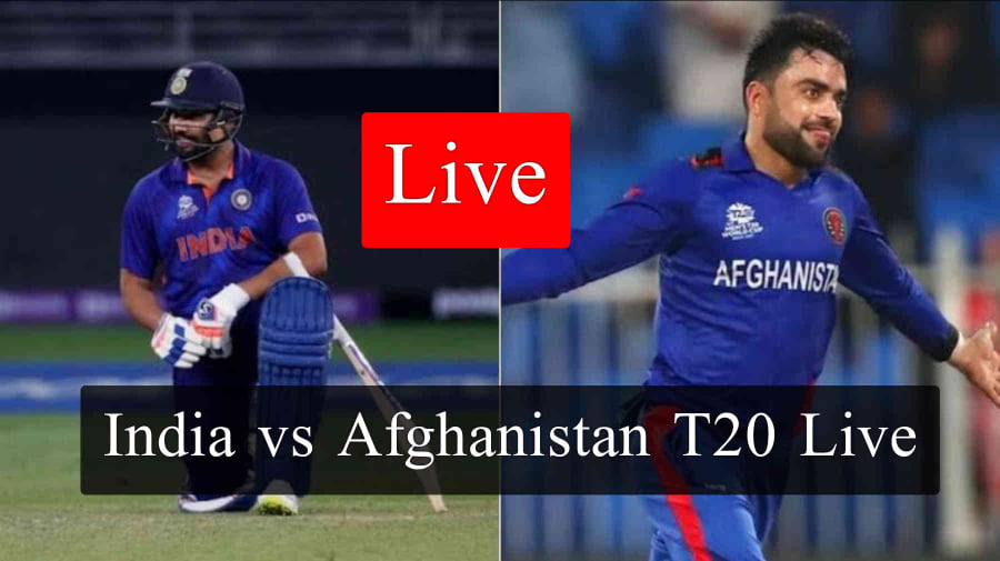 India vs Afghanistan T20 Live