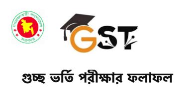 gst admission result