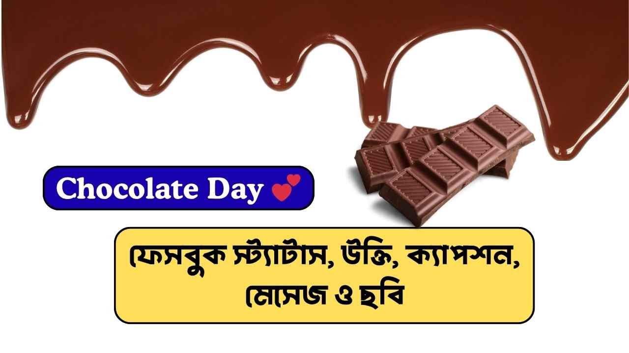 Chocolate Day ফেসবুক স্ট্যাটাস, উক্তি, ক্যাপশন, মেসেজ ও ছবি